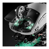 Logitech PRO X2 SUPERSTRIKE LightSpeed Wireless Gaming Mouse - Lunar Eclipse