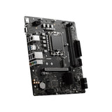 لوحة أم MSI Pro H610M-E DDR5 سوداء