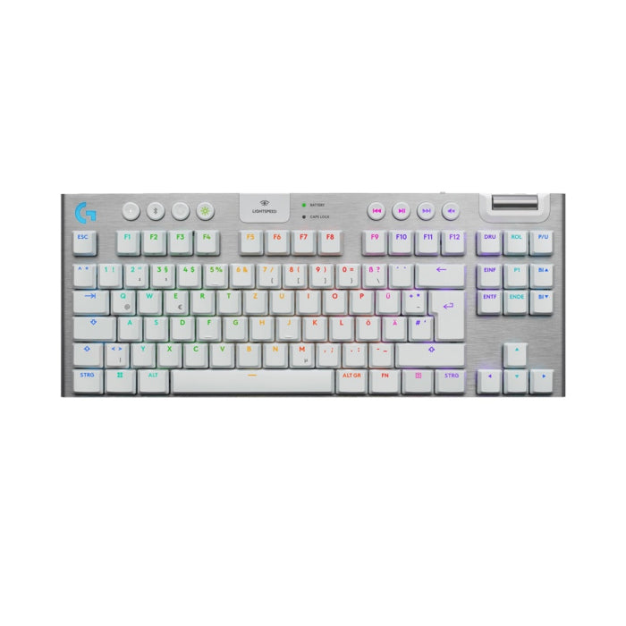 Logitech G915 X Lightspeed Tkl Wireless Gaming Keyboard - White - Tact ...