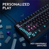 Logitech G316 X 98 RGB Lighting Wired Mechanical 8KHz Gaming Keyboard Tactile Switch - Black