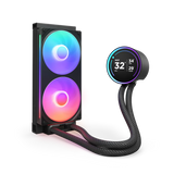 Nzxt Kraken Elite 240 Rgb 240Mm Aio Cpu Liquid Cooler With Lcd Display Black