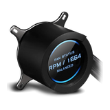 Gigabyte Aorus Liquid Cooler 280 Aio Rgb Liquid Cooler With Lcd Display Black