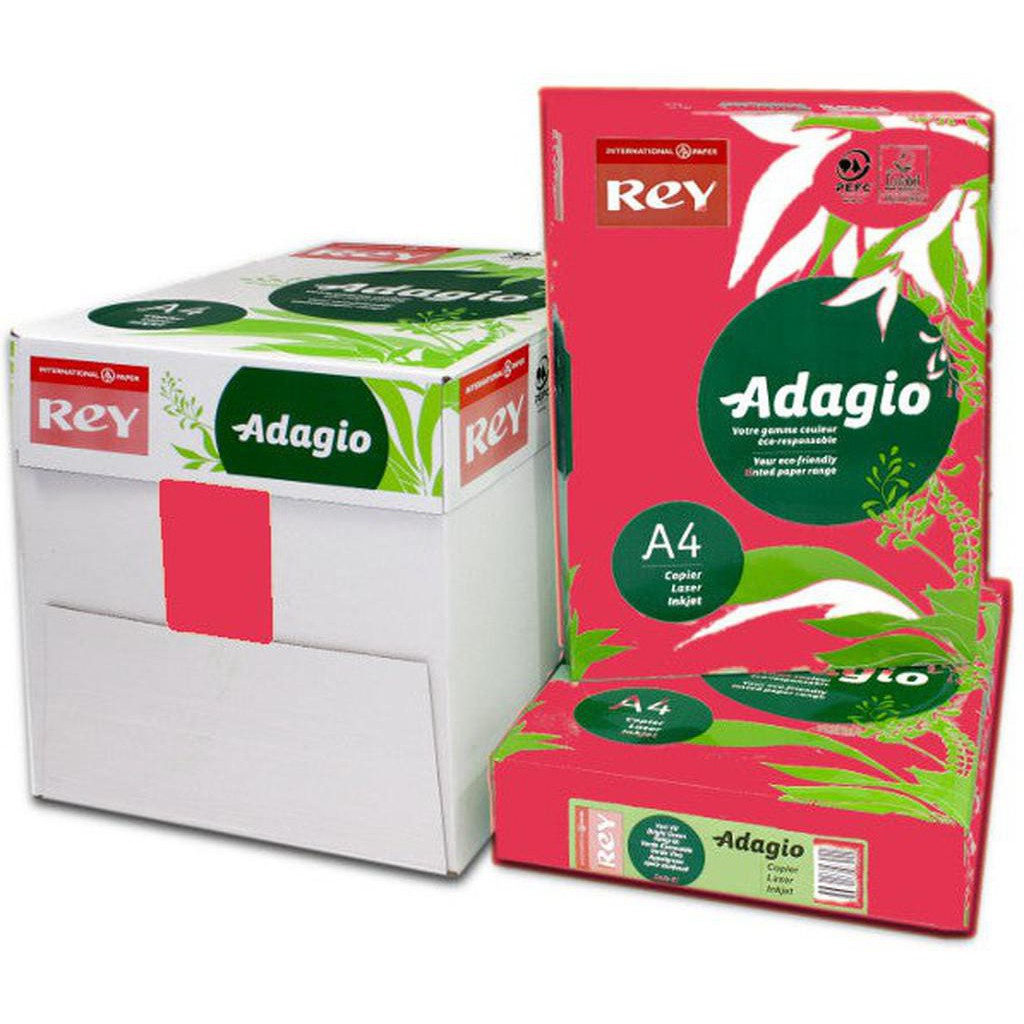 A4 80Gsm Adagio Red Paper-A4 Paper-Other-Star Light Kuwait