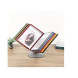 A4 Rotatory Display Stand 10 Sheets For Office Organizing