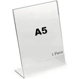 A5 Acrylic Card Stand-Display Stands-Other-Star Light Kuwait