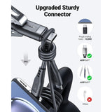 ACEFAST C3-03 TPE Charging Data Cable - USB-C / 1.2 Meter / Black