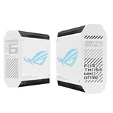 جهاز توجيه ألعاب ASUS ROG Rapture (GT6 AX10000) ثلاثي النطاق بتقنية WiFi 6 - 5 جيجاهرتز (4804 ميجابت في الثانية) / USB 3.2 من الجيل الأول / منفذ WAN جيجابت / منفذ LAN جيجابت (عبوة من قطعتين)