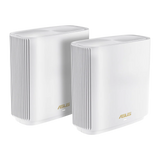 ASUS ZenWiFi AX XT8 - AX6600 Whole-Home Tri-band Mesh WiFi 6 System 2 Pack - White