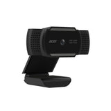 Acer FHD WebCam Auto Focus, Privacy Shutter, Auto Noise Reduction Microphone, 80 Degree View Angle - Black