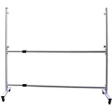 Adjustable White Board Stand 120 X 240 (1539-1)-Stationery Cork Boards-Other-Star Light Kuwait
