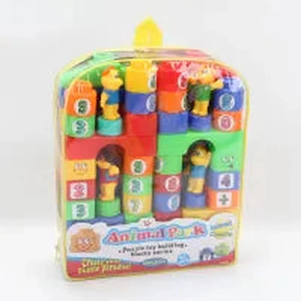 Animal Park 63 Pieces Puzzle Toy Building Blocks Series-6611-Building Blocks-Other-Star Light Kuwait