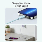 Anker 542 USB-C to Lightning Cable (Bio-Based) (0.9m/3ft) -Blue