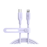 كابل أنكر 542 من USB-C إلى Lightning (مصنوع من مواد حيوية) (0.9 متر/3 قدم) - بنفسجي