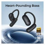Anker Soundcore AeroFit 2 Wireless Earbuds AI Assistant - Open-Ear / Bluetooth / Black