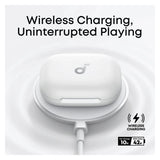 Anker Soundcore AeroFit 2 Wireless Earbuds AI Assistant - Open-Ear / Bluetooth / White