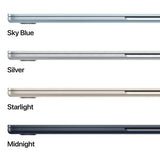 Apple MacBook Air - 15.3" / M5 / 10-Core CPU / 10-Core GPU / 16GB RAM / 1TB SSD / Arb/Eng / Silver / 1YW