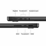 Apple MacBook Pro - 14.2" Standard Glass / M5 Pro / 15-Core CPU / 16-Core GPU / 24GB RAM / 1TB SSD / Arb/Eng / Space Black / 1YW
