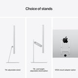 Apple Studio Display With Tilt Adjustable Stand - Nano-Texture Glass / 27.0" 5K Retina / 600 nits / Thunderbolt / USB-C