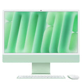 Apple iMac - 24" / M4 / 8-Core CPU / 8-Core GPU / 16 Core Neural Engine / 16GB RAM / 256GB SSD / Green / 1YW