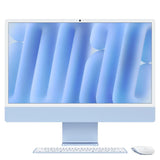 Apple iMac - 24" Standard Glass / M4 / 10-Core CPU / 10-Core GPU / 16 Core Neural Engine / 16GB RAM / 1TB SSD / Arb/Eng / Blue / 1YW