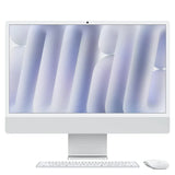 Apple iMac - 24" Standard Glass / M4 / 10-Core CPU / 10-Core GPU / 16 Core Neural Engine / 24GB RAM / 1TB SSD / Arb/Eng / Silver / 1YW