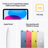 Apple iPad 11th Gen - A16 (2025) / 11-inch / 256GB / WiFi / SILVER