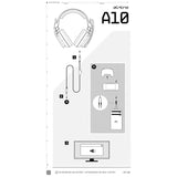 سماعة الألعاب السلكية Astro A10 Gen 2 Salvage - أسود