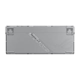 لوحة مفاتيح الألعاب الميكانيكية اللاسلكية Asus M701 Rog Azoth 75% RGB NX Snow Switch Refined Linear (عربي) - أبيض