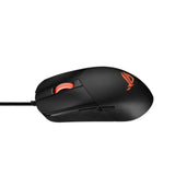 Asus ROG Strix Impact III Wried RGB Optical Gaming Mouse with 12,000 DPI - Black