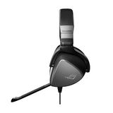 سماعة ألعاب سلكية Asus ROG Delta Core لتجربة لعب غامرة مع أجهزة الكمبيوتر الشخصية، بلاي ستيشن 4، إكس بوكس ​​ون، نينتندو سويتش - أسود