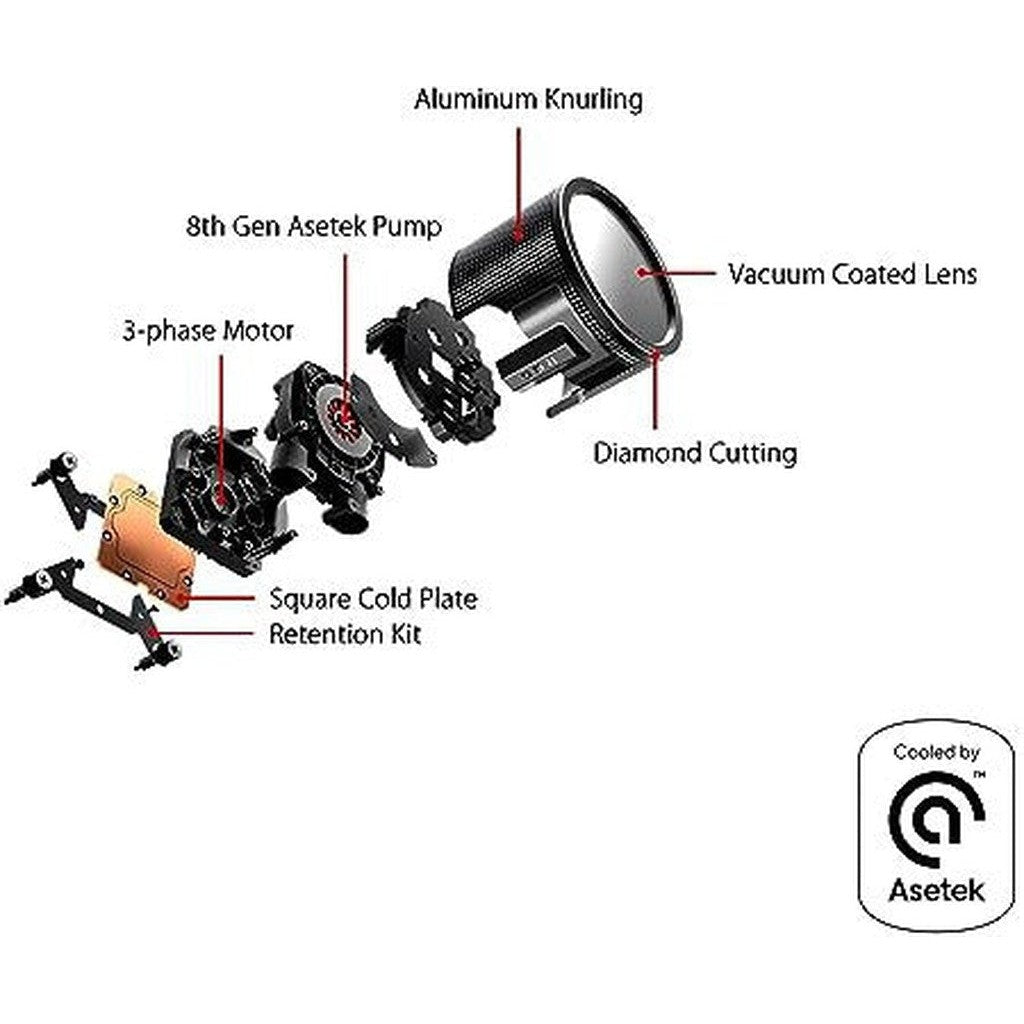 Asus Rog Ryuo Iii 240 Argb All-In-One Aio Liquid Cpu Cooler 240Mm Radiator, Asetek 8Th Gen Pump Solution-Motherboard-Asus-Star Light Kuwait