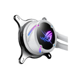 مبرد المعالج السائل Asus Rog Strix LC II 240 ARGB White Edition
