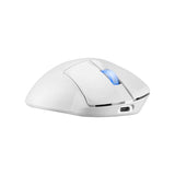 ماوس الألعاب اللاسلكي ASUS P714 ROG Keris II Ace SpeedNova، وزن 54 غرام، دقة 42000 نقطة في البوصة، لون أبيض