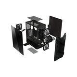 Asus TUF Gaming GT301 Mid-Tower Tempered Glass Side Panel Case with HoneyComb Front Panel & 3 ARGB Fans + 1 Rear Fan - Black