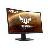 شاشة ألعاب منحنية Asus TUF VG24VQE مقاس 23.6 بوصة بدقة FHD وتقنية VA ومعدل تحديث 165 هرتز وزمن استجابة 1 مللي ثانية وتقنية FreeSync