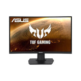 شاشة ألعاب منحنية Asus TUF VG24VQE مقاس 23.6 بوصة بدقة FHD وتقنية VA ومعدل تحديث 165 هرتز وزمن استجابة 1 مللي ثانية وتقنية FreeSync