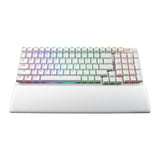 لوحة مفاتيح الألعاب الميكانيكية اللاسلكية Asus X901 Rog Strix Scope II 96، بمفاتيح NX Snow، وأحرف خطية محسّنة (عربية) - أبيض