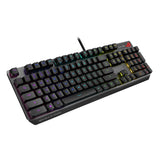Asus XA05 ROG Strix Scope RX RED Optical Mechanical Switch RGB Wired Gaming Keyboard, Arabic, Black