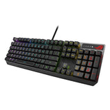 Asus XA05 ROG Strix Scope RX RED Optical Mechanical Switch RGB Wired Gaming Keyboard, Arabic, Black