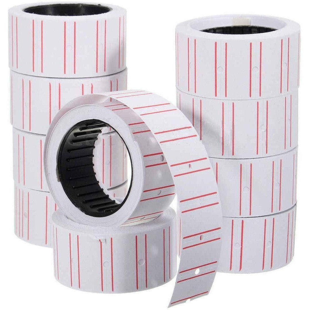 Atlas Price Labels Sticker Single Row 21Mmx12Mm 20Roll/Shrink – Star ...