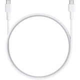 Aukey Braided Nylon Usb-C To Usb-C Cable - White-Cable-Aukey-Star Light Kuwait