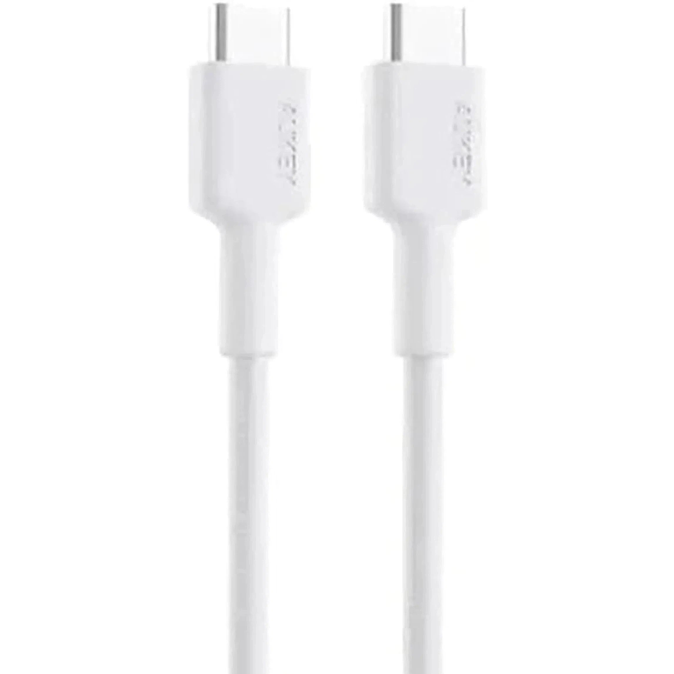 Aukey Braided Nylon Usb-C To Usb-C Cable - White-Cable-Aukey-Star Light Kuwait