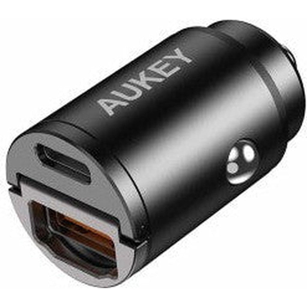 Aukey Bundle- Pa-Y25 Cb-Cl1 Cc-A3 - Black-Cable-Aukey-Star Light Kuwait