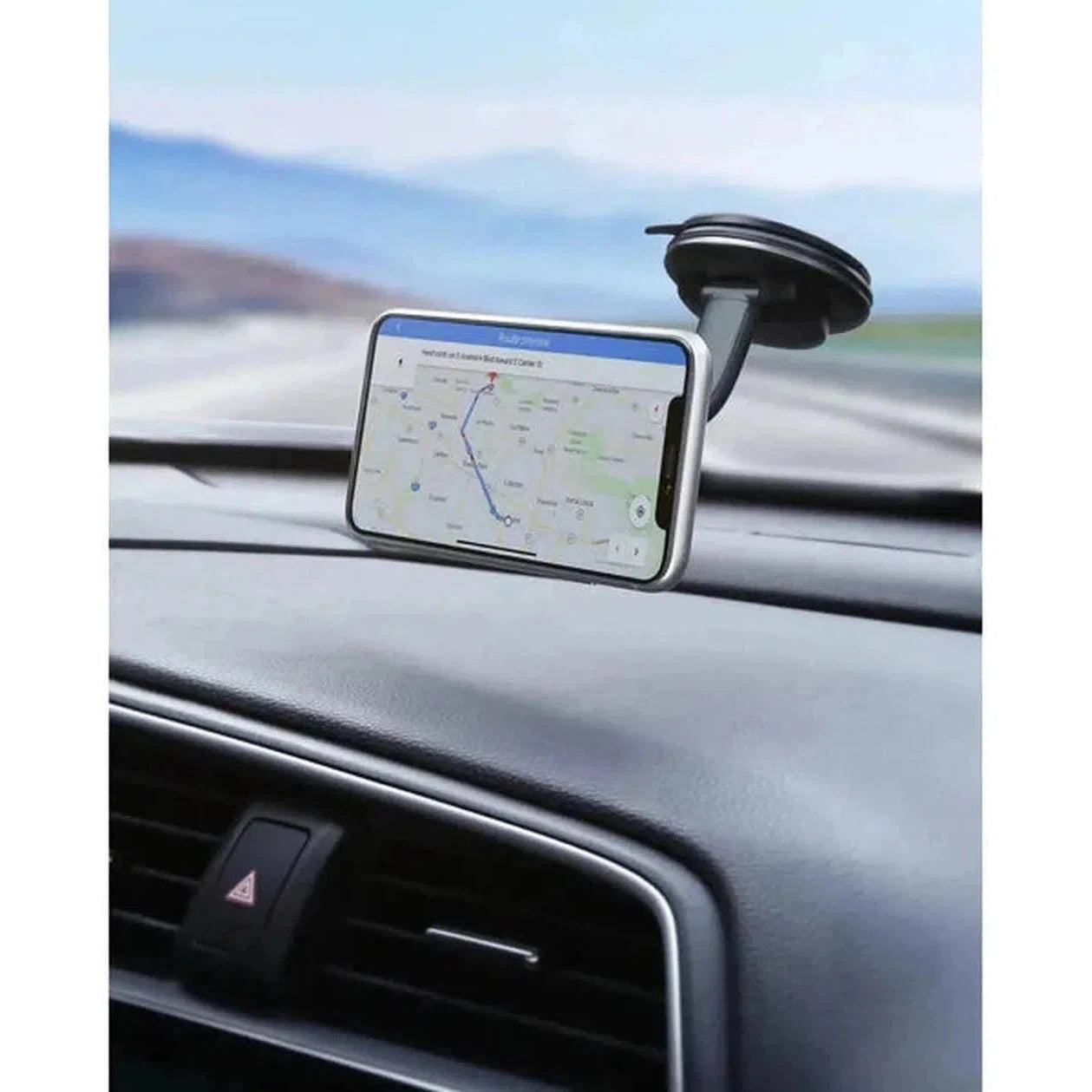 Aukey Dashboard Magnetic Phone Mount-Phone Holders-Aukey-Star Light Kuwait