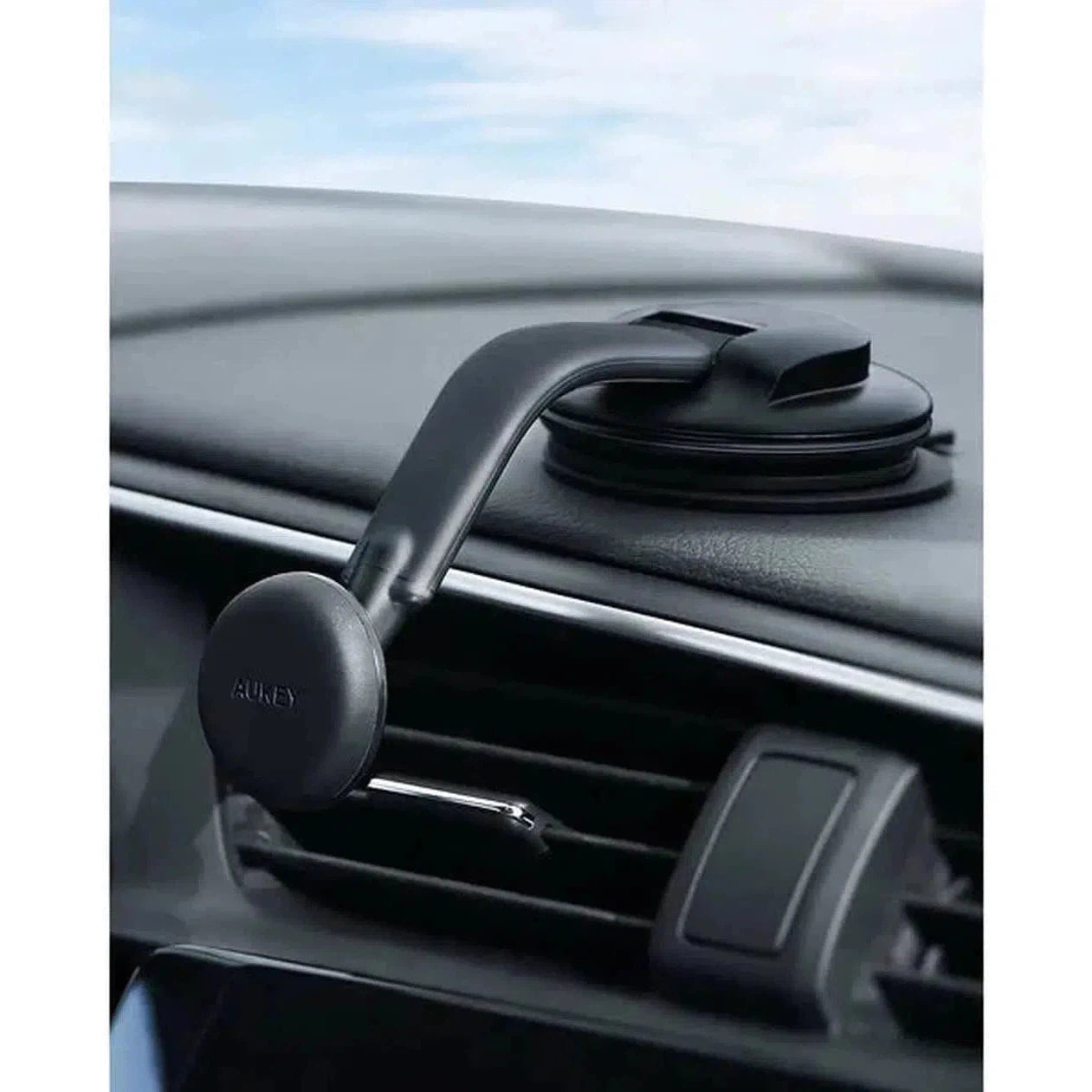 Aukey Dashboard Magnetic Phone Mount-Phone Holders-Aukey-Star Light Kuwait