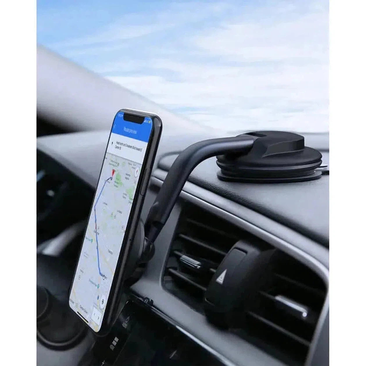 Aukey Dashboard Magnetic Phone Mount-Phone Holders-Aukey-Star Light Kuwait