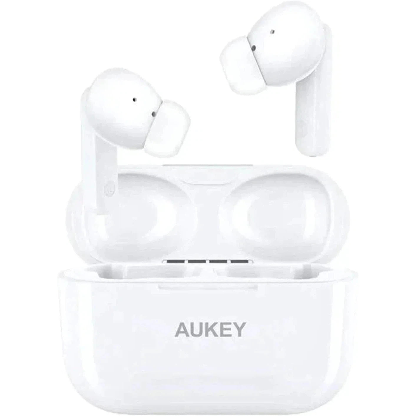 Aukey Ep-M1Nc 5.0 Tws True Wireless Bluetooth Earbuds - White-Earphones-Aukey-Star Light Kuwait