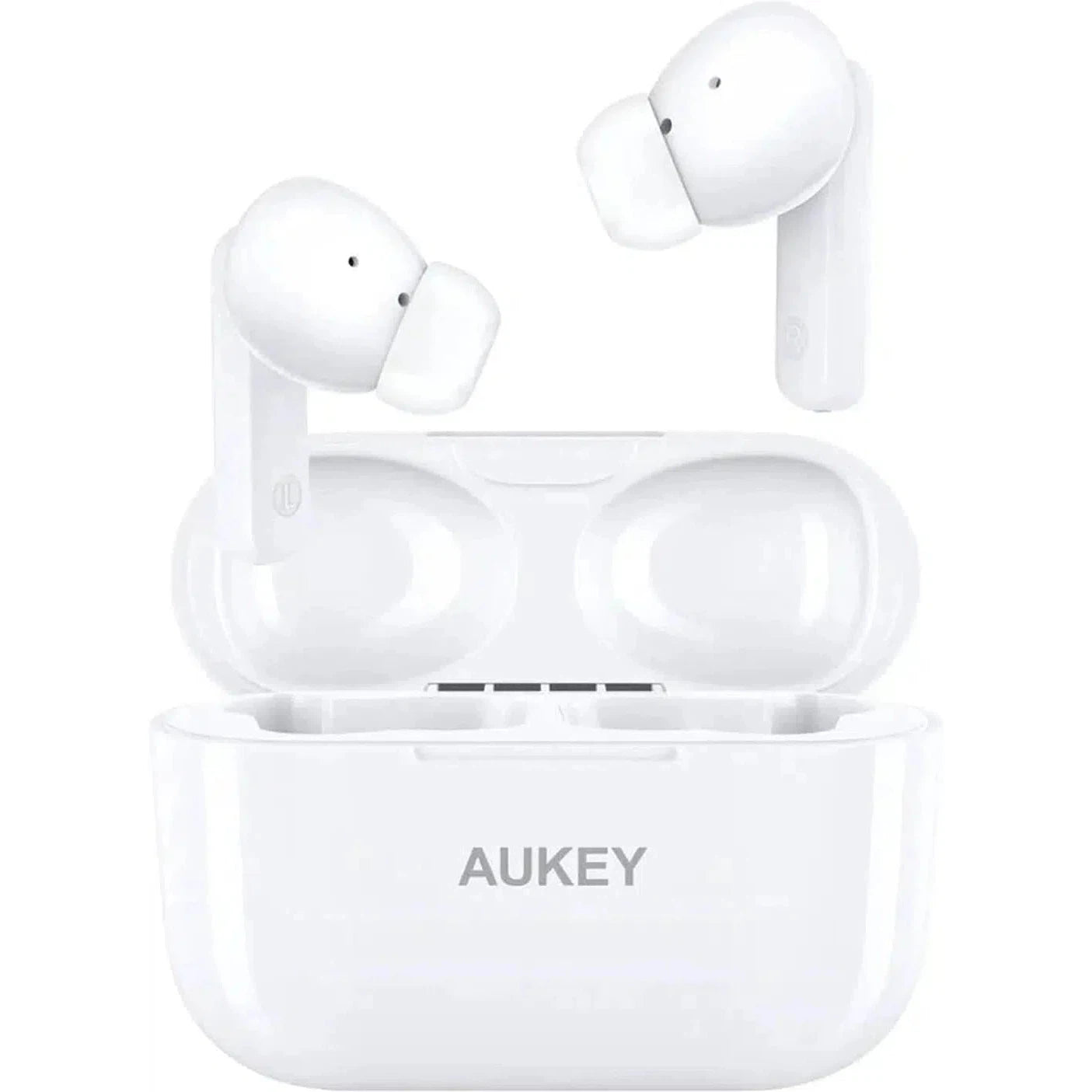 Aukey Ep-M1S 5.2 Tws True Wireless Bluetooth Earbuds - White-Earphones-Aukey-Star Light Kuwait