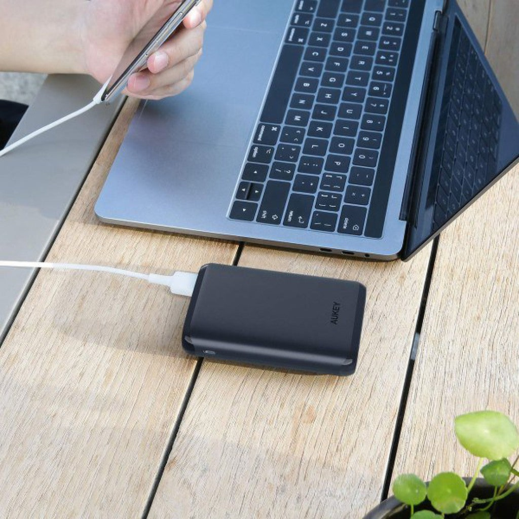 Aukey Pb-Y22 10,000Mah Power Bank With 18W Power Delivery & Qc 3.0-Power Banks-Aukey-Star Light Kuwait