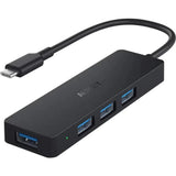 Aukey Usb-C To 4-Port Usb 3.0 Gen 1 Aluminum Hub-Cable-Aukey-Star Light Kuwait